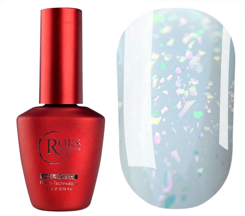 Roks Nail base Rubber Base French, Potal Base No. 89, 8 ml