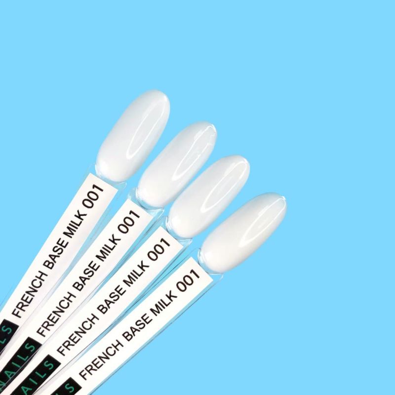 Kira Nails French Base Milk 001 (молочна), 15 мл