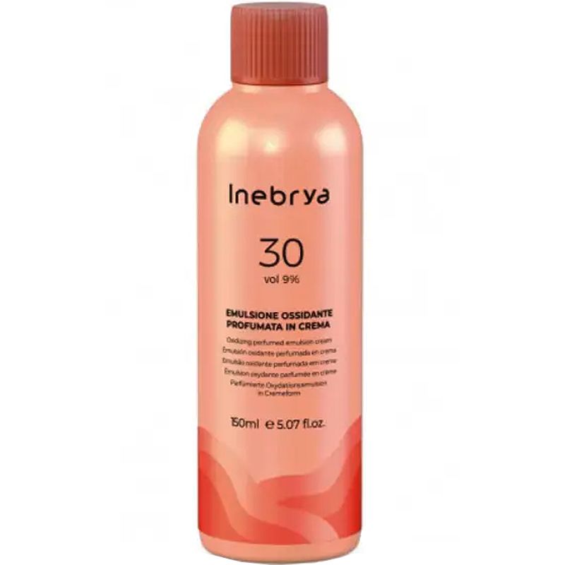 Inebrya Парфюмерная окислительная эмульсия Inebrya Color 30 Vol Oxidizing Perfumed Emulsion Cream, 9%, 150 мл
