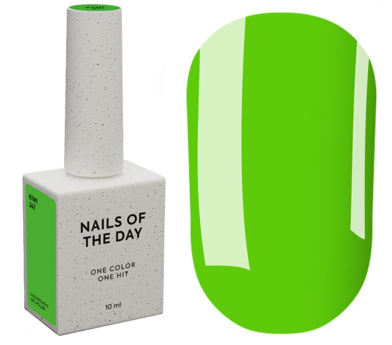 Nails Of The Day Гель-лак для нігтів Summer Kiwi, 10 мл