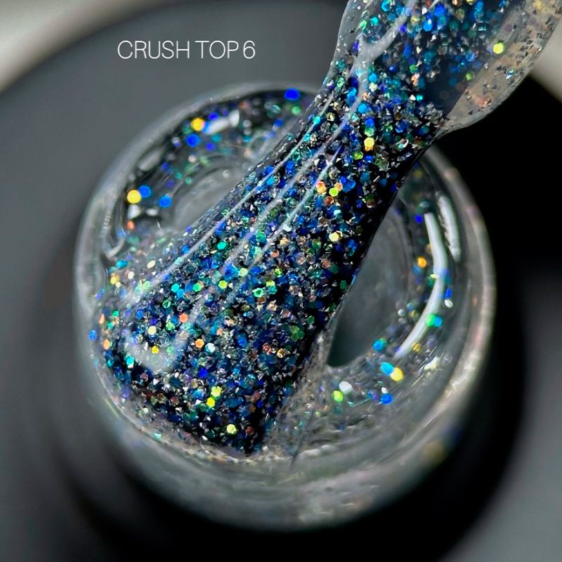 SAGA professional Top without sticky layer CRUSH 06, 9 ml