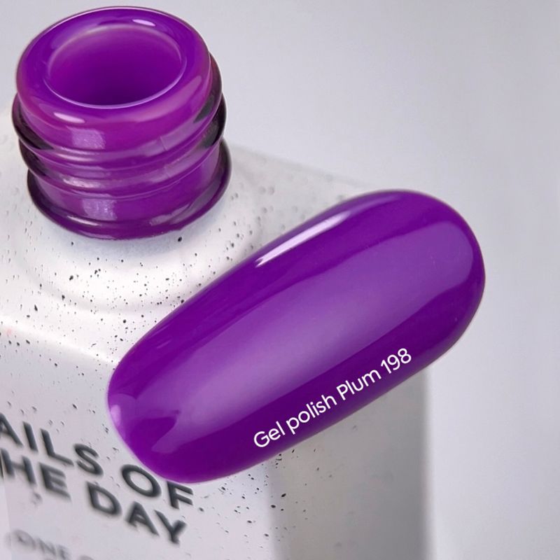 Nails Of The Day Гель-лак для нігтів Summer Plum, 10 мл