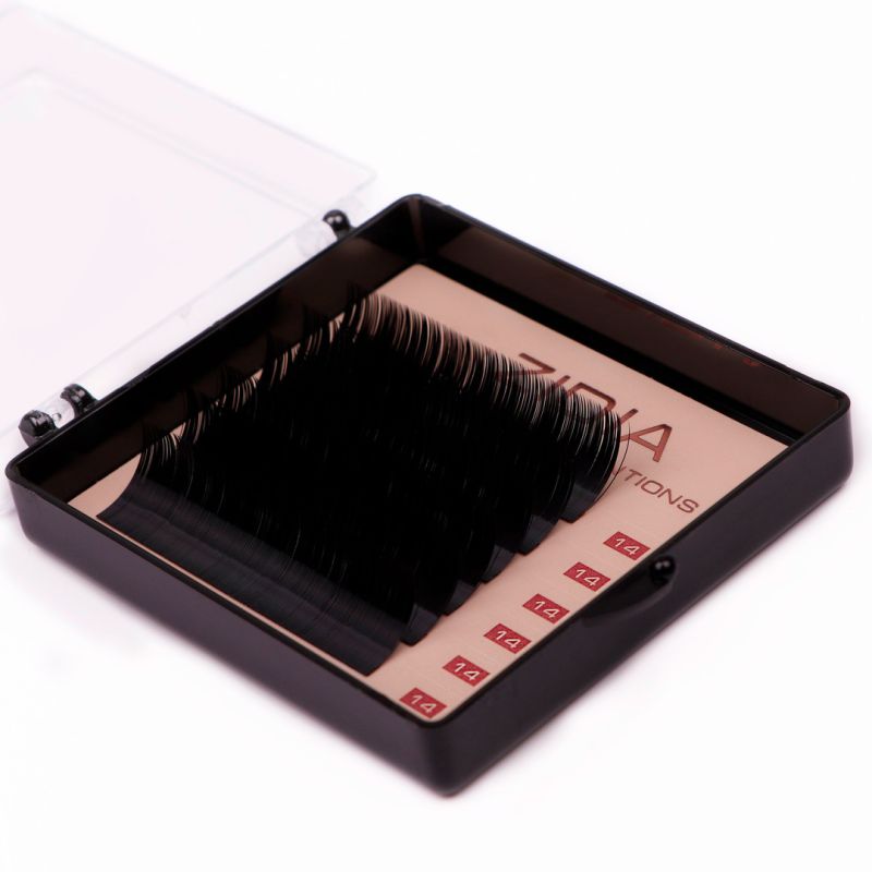 Zidia Premium Lash Extentions 6 лент - С0,1 х 14 mm