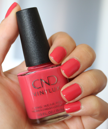 Лак CND Vinylux Weekly Polish - 278 Offbeat (кремово-малиновий, емаль), 15 мл