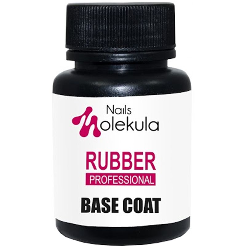 Molekula База для ногтей Rubber Professional Base Coat, 30 мл