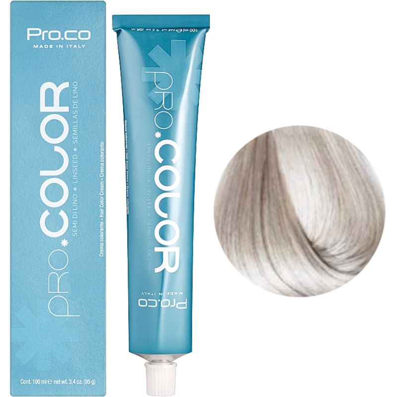 PRO.COLOR Краска для волос 10/21 блондин экстра светлый фиолетовый пепельный, 100 мл