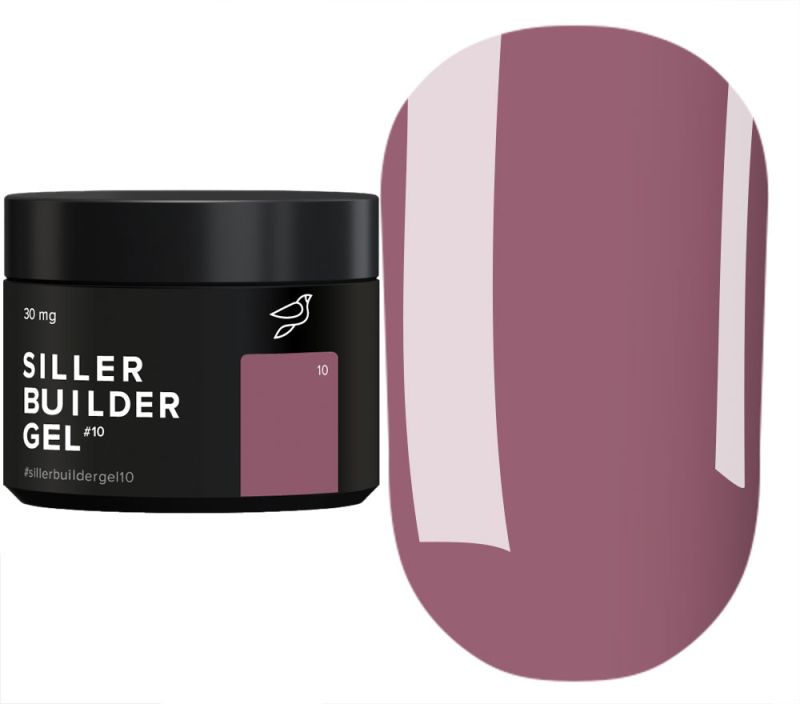 Siller Гель для нігтів Builder Gel 10 (холодний коричневий), 30 мл