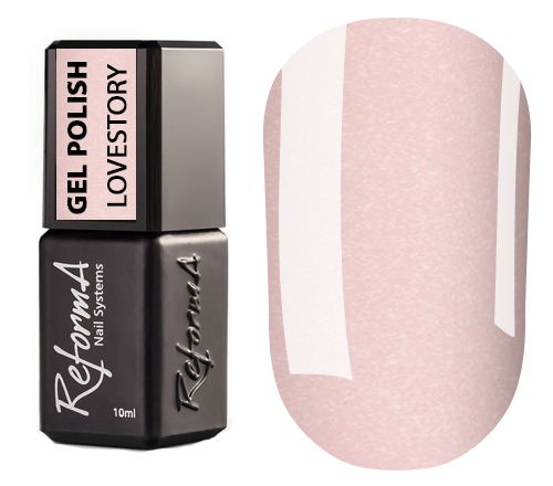ReformA Gel Polish, Lovestory (delicate rose, micro shine), 10 ml