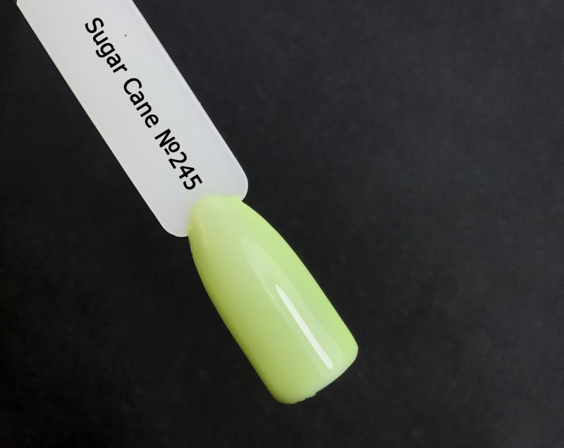 CND Vinylux Weekly Polish - Sugar Cane (245) (light green, enamel), 15 ml