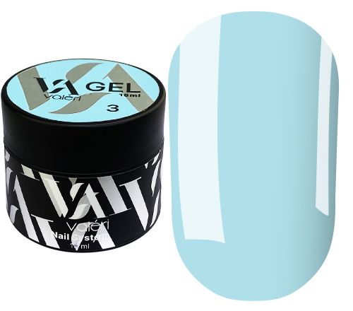 Valeri Гель для ногтей Builder Gel 03 Blue, 15 мл