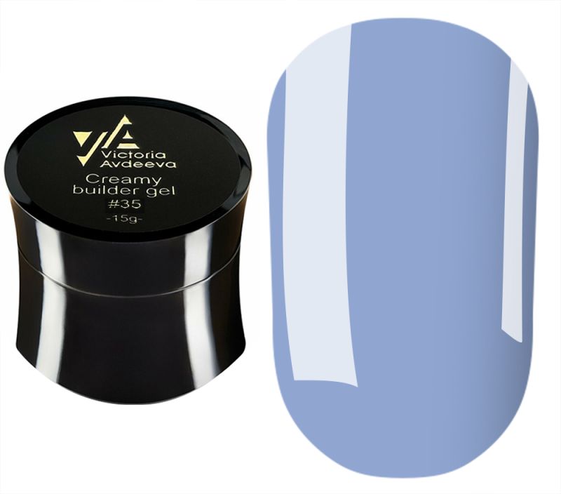 Victoria Avdeeva Гель для ногтей Creamy builder gel №35, 15 мл