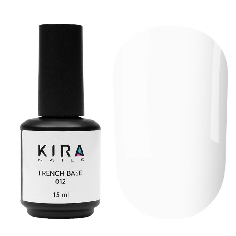 Kira Nails Френч база French Base 012, 15 мл