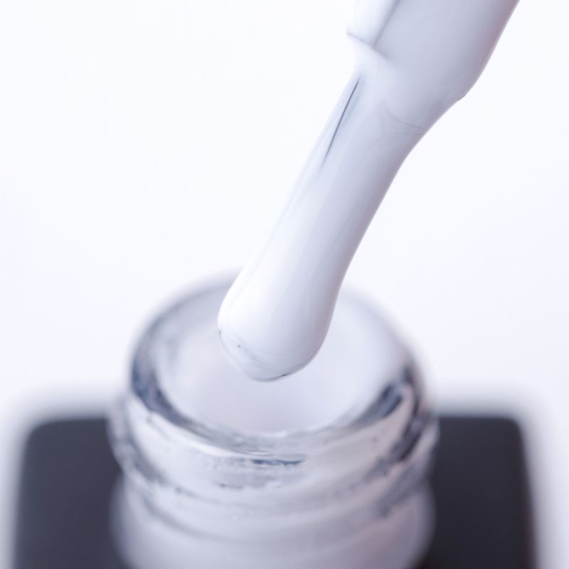 Gel polish Kodi Professional No. BW 010 (white, enamel), 7 ml