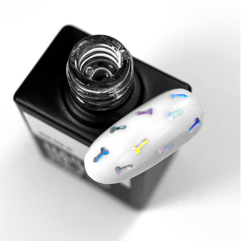 Nails Of The Day Nail Top Fun! Top 01 - holographic, 10 ml