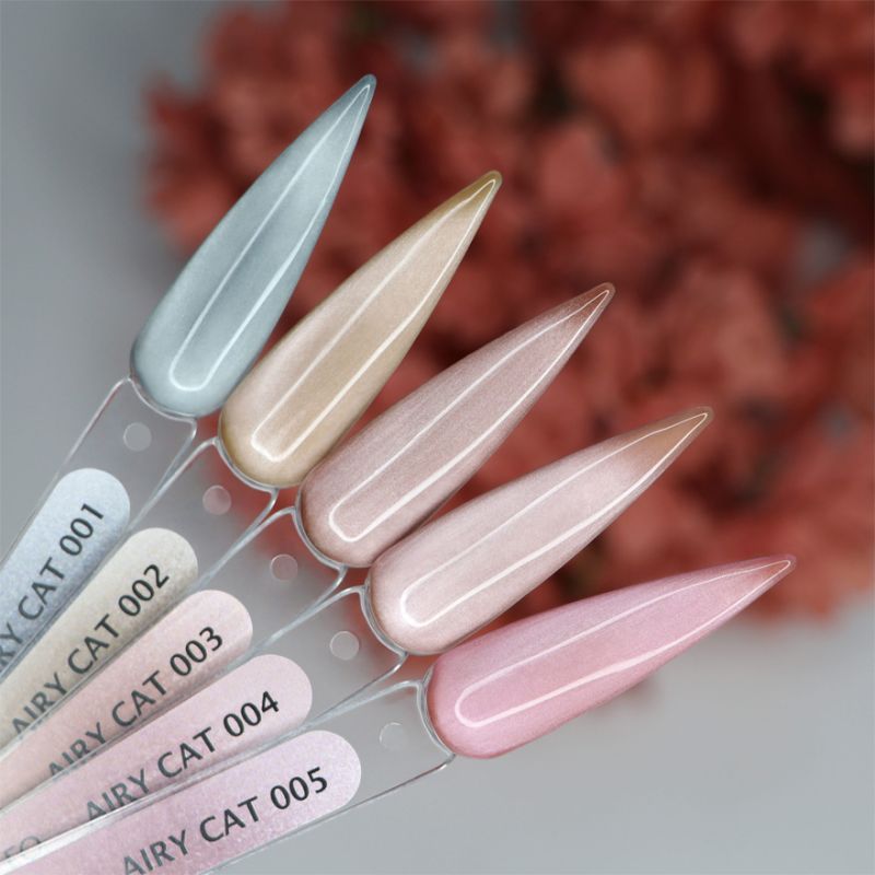 Gel varnish Komilfo DeLuxe Termo C003 (light brown, when heated - bright light green), 8 ml