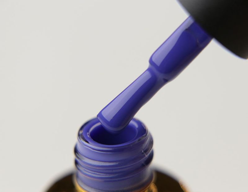 FOX Spectrum gel varnish No. 025 (bright blue, enamel), 7 ml