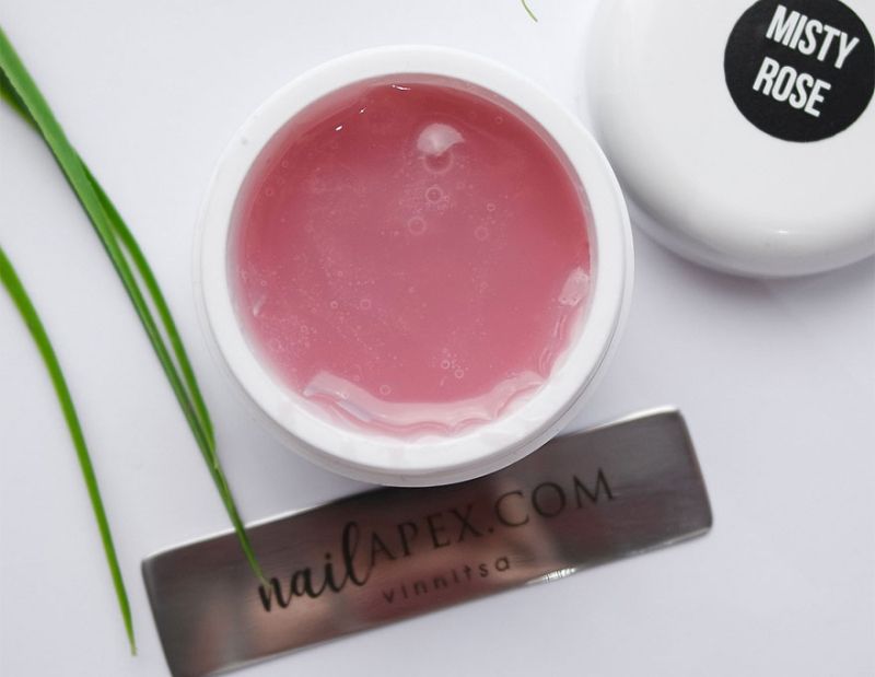 NailApex acrygel Misty Rose (pink), 30 g