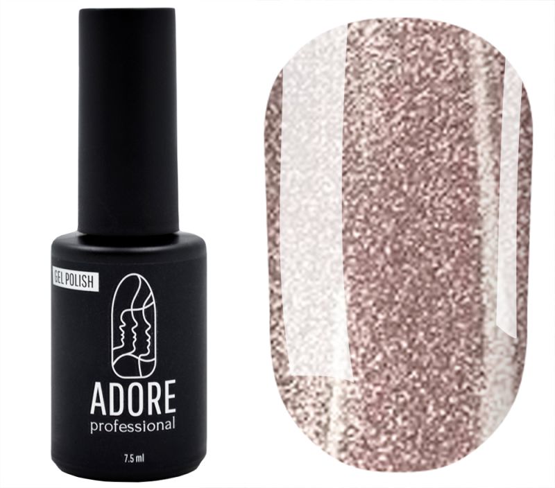 Gel polish ADORE Professional No. 460 (light pink, cat's eye), 8 ml