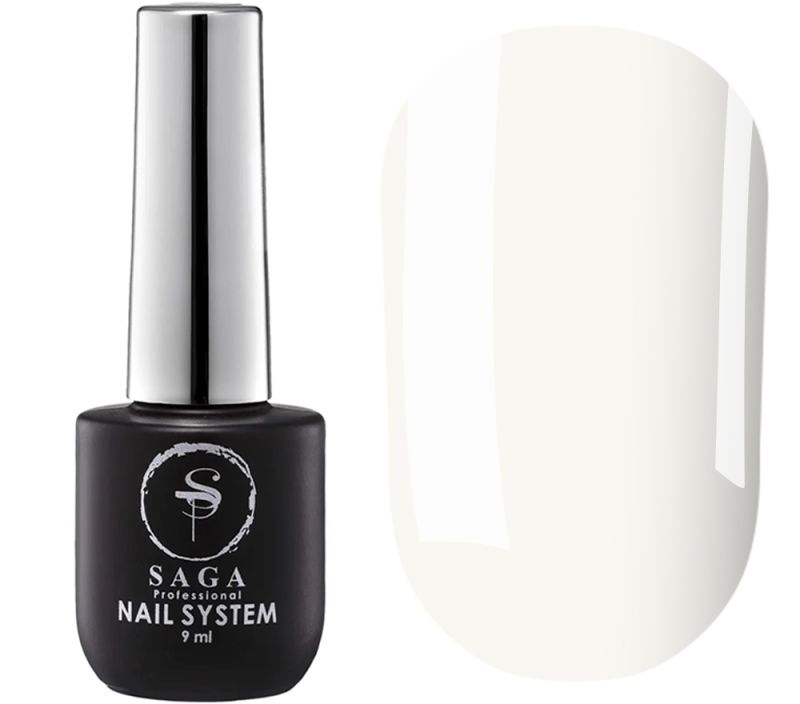 SAGA professional Top Ivory - milk top without sticky layer, 9 ml