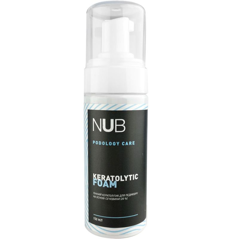 NUB Foam keratolytic for pedicure based on urea 20% Podology Care Keratolytic Foam, 150 ml