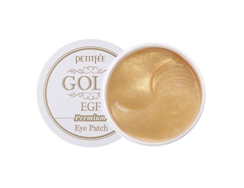 PETITFEE Premium Gold & EGF Eye Patch Hydrogel eye patches with gold, 60 pcs