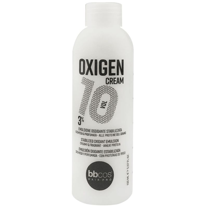 Bbcos Oxigen Cream 3% 10 Vol. Кремовый окислитель для краски, 150 мл