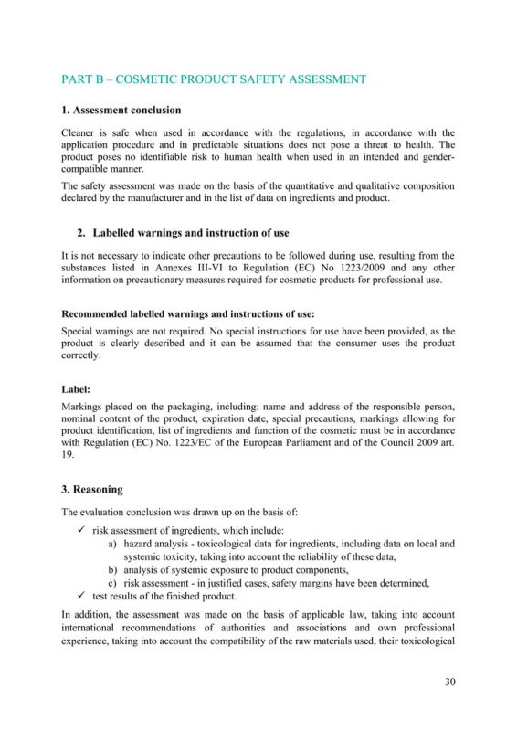 EC certificate MOON