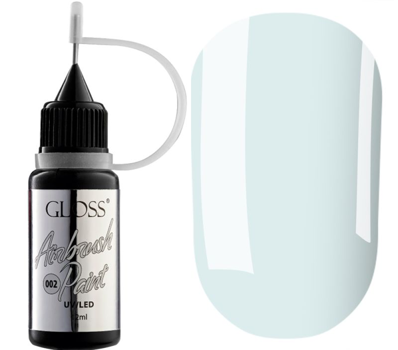 GLOSS Краска для аэрографа Airbrush Paint 002, 12 мл