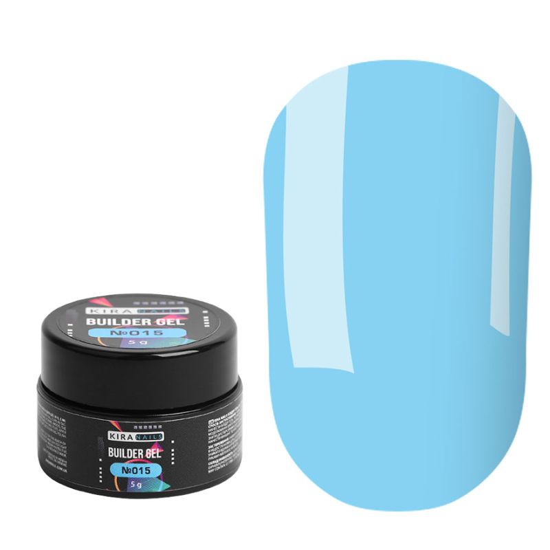 УЦЕНКА до 07.2026 Kira Nails Builder Gel 015, 5 г