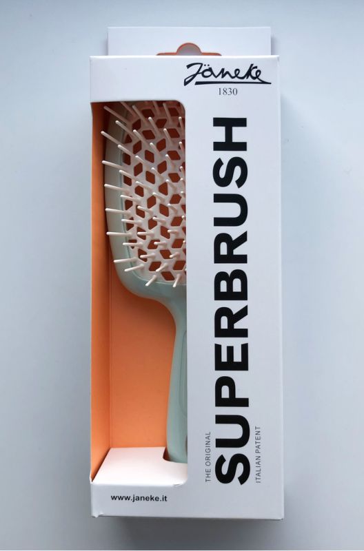 Janeke Superbrush Hair Brush Tiffani with White