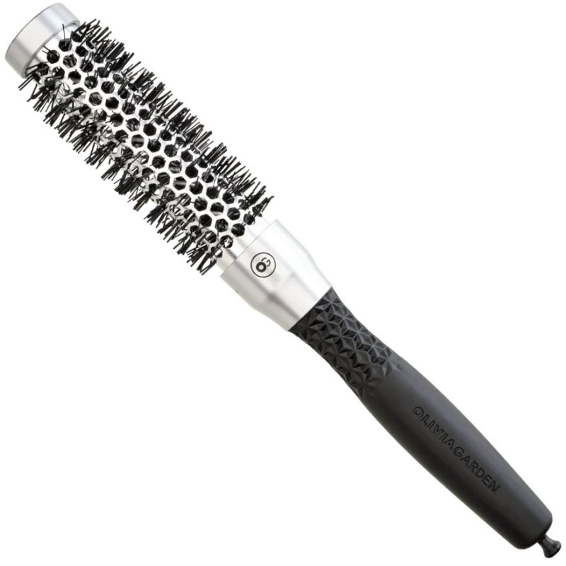 Olivia Garden Thermobrushing Essential Blowout Classic Silver 25 mm