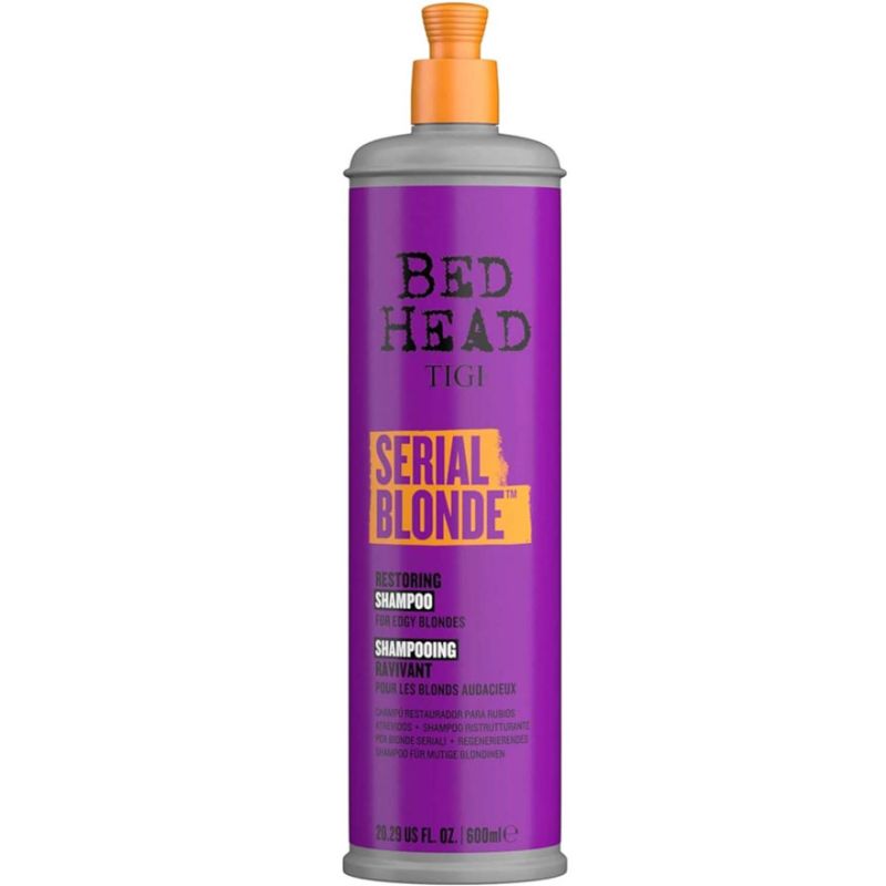 TIGI BED HEAD шампунь для поврежденных блондированных волос Serial Blonde Shampoo, 400 мл