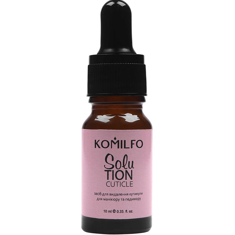 Komilfo Solution Cuticle Remover - Ремувер для кутикулы, щелочной, 10 мл