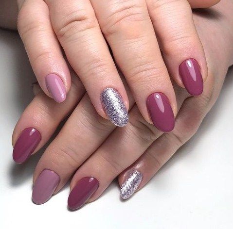 Гель-лак NUB 110 Pegasus (бледно-сиреневый с блестками), 8 мл