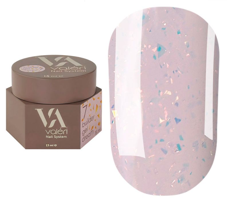 Valeri Гель для нігтів Dream Builder Gel 07, 15 мл