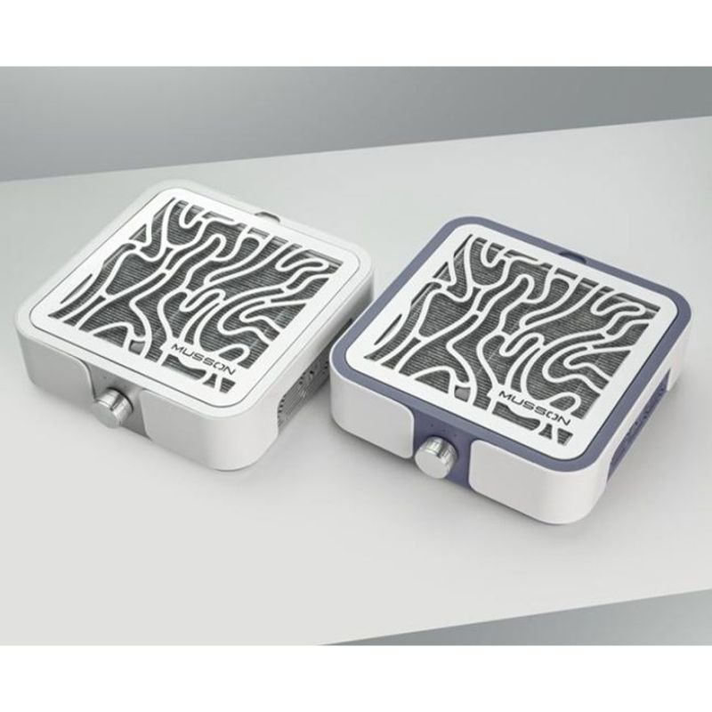MUSSON Витяжка для манікюру та педикюру X 2 Graphite на 72W (гарантія 24 місяці)