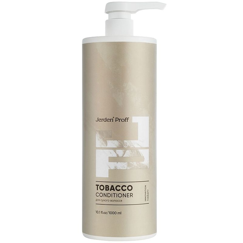 Jerden Proff TOBACCO Увлажняющий кондиционер с маслом ванили и мочевиной, 1000 мл