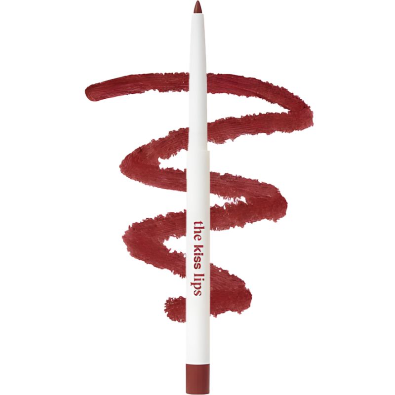 УЦІНКА до 05.2026 PAESE Олівець для губ з вітаміном Е МЕХАНІЧНИЙ The Kiss Lips 04 Rusty Red 0,3 г