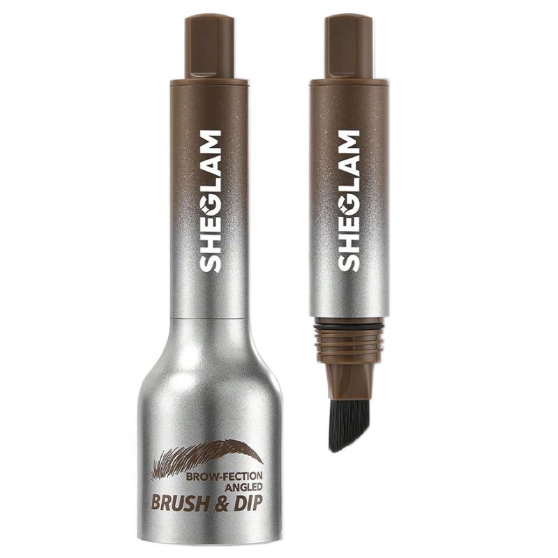 Sheglam Помадка для брів Brow-Fection Angled Brush & Dip-Taupe, 1,2 мл