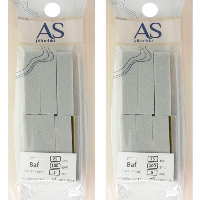 AS Replacement abrasive for BAF White, 100 grit (50 pcs)