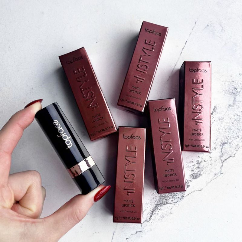 TopFace Помада для губ "Instyle Matte" матова - 012, 4 г