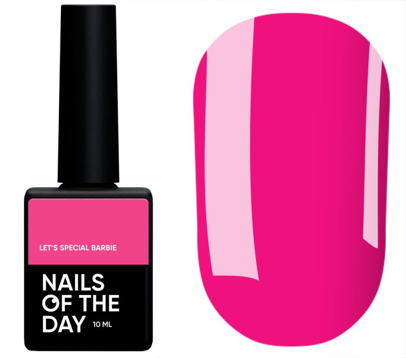 Nails Of The Day Gel polish Let's special Barbie, 10 ml