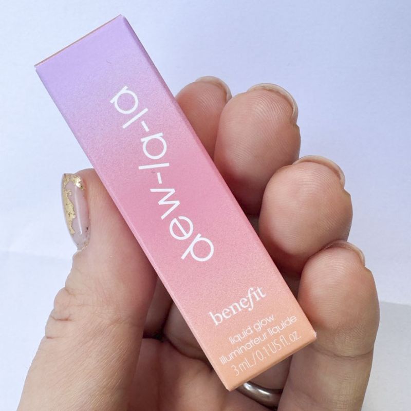 Benefit Cosmetics рідкий хайлайтер Dew La La All Over Glow Liquid Highlighter In Luna, Light Medium, 3 мл