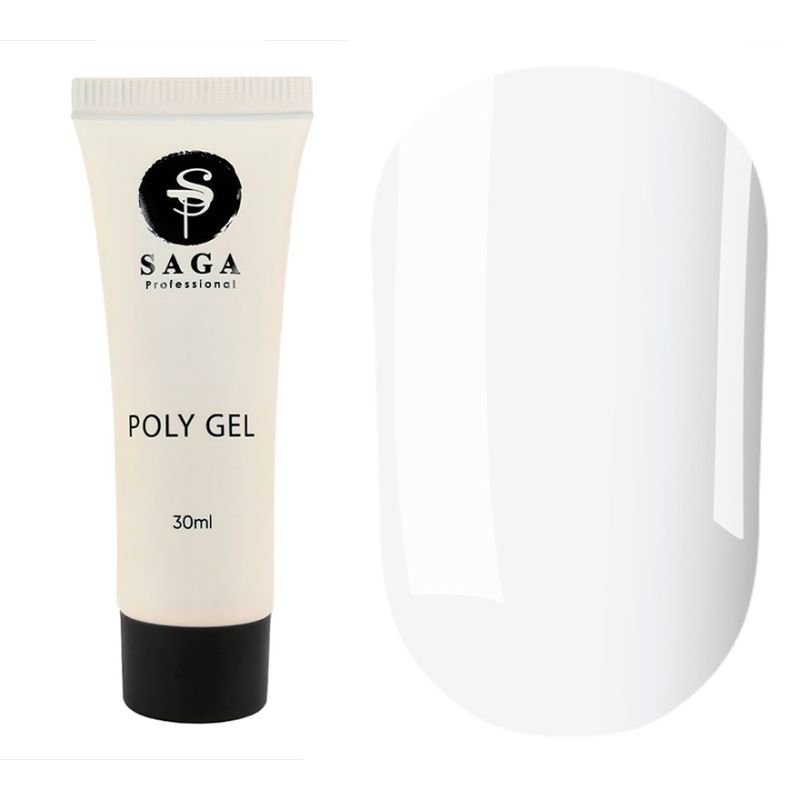 SAGA professional Полигель для ногтей POLY GEL NEW 02, 30 мл