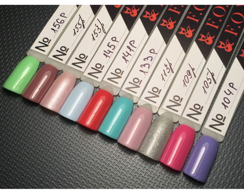 FOX gel varnish No. 113 (light pink, enamel), 7 ml