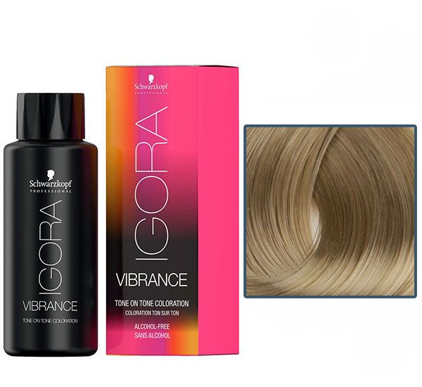 Профессиональная краска для волос Igora Vibrance 9-0 экстрасветлый блондин натуральный, 60 мл