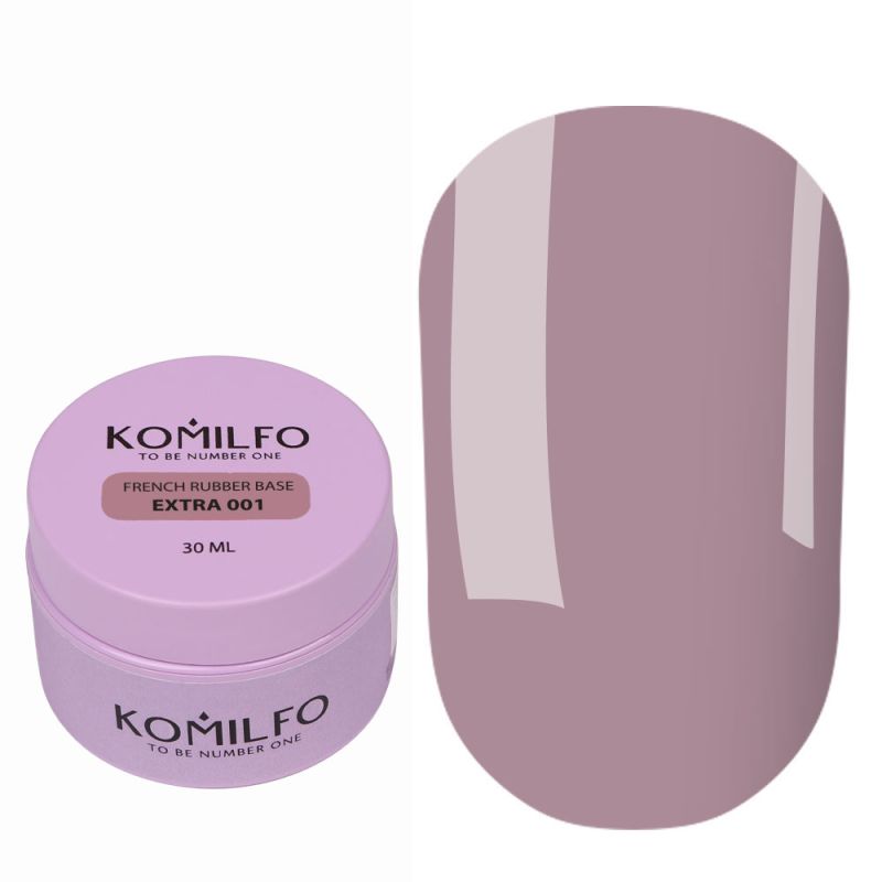 Komilfo French Rubber Base Extra 001, 30 мл