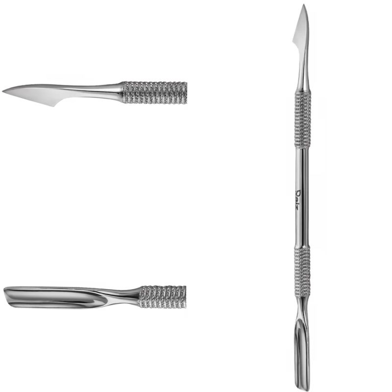 RAIZ Manicure spatula WORK form 1/1 (rounded pusher + hatchet)