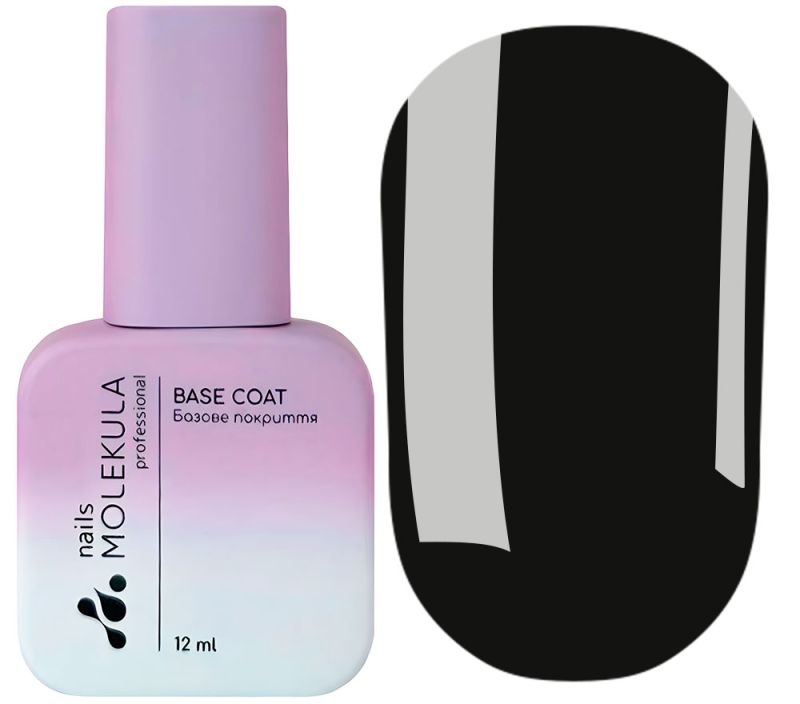 Molekula Base Color Blackberry (black, enamel), 12 ml