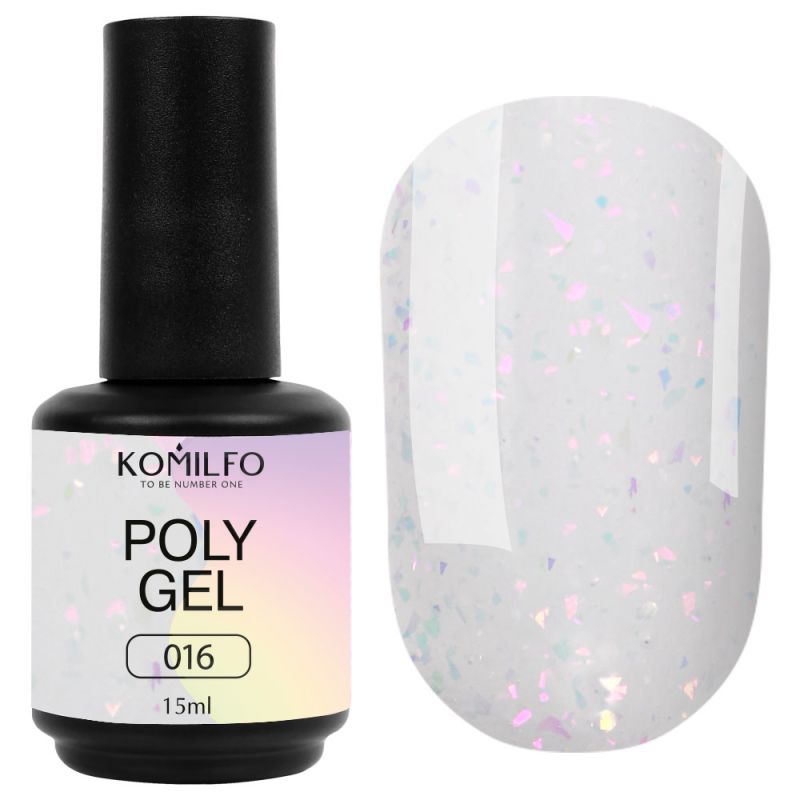 Komilfo PolyGel 016, 15 ml
